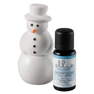NIB Ellis Jack Frost Porcelain Aromatherapy Oil Diffuser